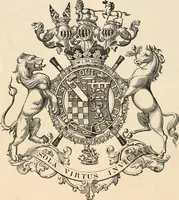 An illustration from Armorial families : a directory of gentlemen of coat-armour (1905)