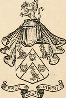 An illustration from Armorial families : a directory of gentlemen of coat-armour (1905)