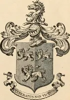 An illustration from Armorial families : a directory of gentlemen of coat-armour (1905)