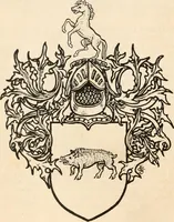 An illustration from Armorial families : a directory of gentlemen of coat-armour (1905)