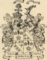 An illustration from Armorial families : a directory of gentlemen of coat-armour (1905)