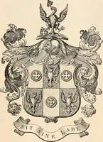 An illustration from Armorial families : a directory of gentlemen of coat-armour (1905)
