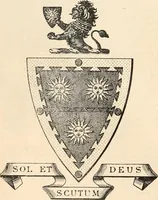 An illustration from Armorial families : a directory of gentlemen of coat-armour (1905)