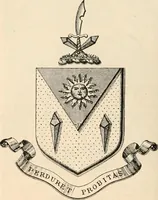 An illustration from Armorial families : a directory of gentlemen of coat-armour (1905)