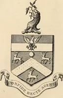 An illustration from Armorial families : a directory of gentlemen of coat-armour (1905)