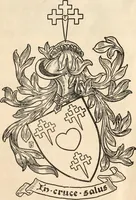 An illustration from Armorial families : a directory of gentlemen of coat-armour (1905)
