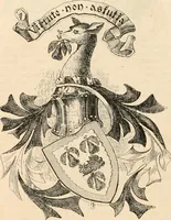 An illustration from Armorial families : a directory of gentlemen of coat-armour (1905)