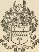 An illustration from Armorial families : a directory of gentlemen of coat-armour (1905)