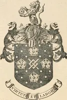 An illustration from Armorial families : a directory of gentlemen of coat-armour (1905)