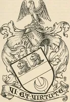 An illustration from Armorial families : a directory of gentlemen of coat-armour (1905)