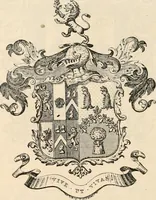 An illustration from Armorial families : a directory of gentlemen of coat-armour (1905)