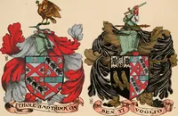 An illustration from Armorial families : a directory of gentlemen of coat-armour (1905)