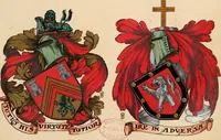 An illustration from Armorial families : a directory of gentlemen of coat-armour (1905)