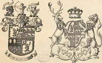 An illustration from Armorial families : a directory of gentlemen of coat-armour (1905)