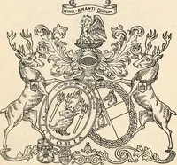 An illustration from Armorial families : a directory of gentlemen of coat-armour (1905)