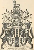 An illustration from Armorial families : a directory of gentlemen of coat-armour (1905)