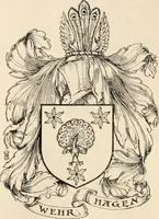 An illustration from Armorial families : a directory of gentlemen of coat-armour (1905)