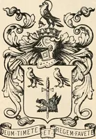 An illustration from Armorial families : a directory of gentlemen of coat-armour (1905)