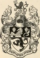 An illustration from Armorial families : a directory of gentlemen of coat-armour (1905)