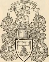 An illustration from Armorial families : a directory of gentlemen of coat-armour (1905)