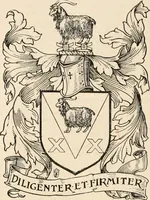 An illustration from Armorial families : a directory of gentlemen of coat-armour (1905)