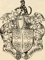 An illustration from Armorial families : a directory of gentlemen of coat-armour (1905)
