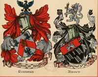 An illustration from Armorial families : a directory of gentlemen of coat-armour (1905)