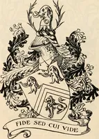 An illustration from Armorial families : a directory of gentlemen of coat-armour (1905)