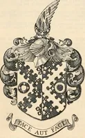 An illustration from Armorial families : a directory of gentlemen of coat-armour (1905)
