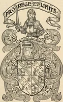 An illustration from Armorial families : a directory of gentlemen of coat-armour (1905)