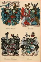 An illustration from Armorial families : a directory of gentlemen of coat-armour (1905)