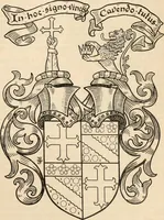 An illustration from Armorial families : a directory of gentlemen of coat-armour (1905)