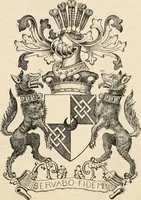 An illustration from Armorial families : a directory of gentlemen of coat-armour (1905)