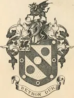 An illustration from Armorial families : a directory of gentlemen of coat-armour (1905)