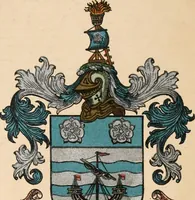 An illustration from Armorial families : a directory of gentlemen of coat-armour (1905)