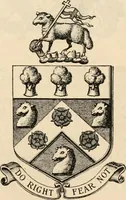 An illustration from Armorial families : a directory of gentlemen of coat-armour (1905)