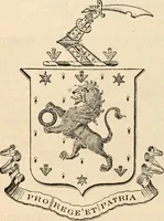 An illustration from Armorial families : a directory of gentlemen of coat-armour (1905)