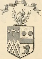 An illustration from Armorial families : a directory of gentlemen of coat-armour (1905)