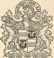 An illustration from Armorial families : a directory of gentlemen of coat-armour (1905)
