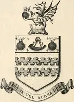 An illustration from Armorial families : a directory of gentlemen of coat-armour (1905)