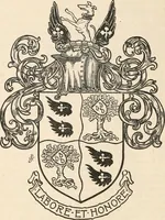 An illustration from Armorial families : a directory of gentlemen of coat-armour (1905)