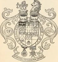 An illustration from Armorial families : a directory of gentlemen of coat-armour (1905)