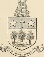 An illustration from Armorial families : a directory of gentlemen of coat-armour (1905)