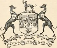 An illustration from Armorial families : a directory of gentlemen of coat-armour (1905)