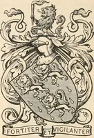 An illustration from Armorial families : a directory of gentlemen of coat-armour (1905)