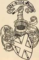 An illustration from Armorial families : a directory of gentlemen of coat-armour (1905)