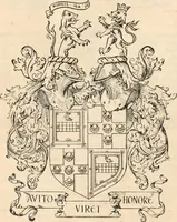 An illustration from Armorial families : a directory of gentlemen of coat-armour (1905)