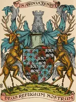 An illustration from Armorial families : a directory of gentlemen of coat-armour (1905)