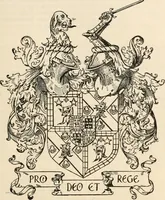 An illustration from Armorial families : a directory of gentlemen of coat-armour (1905)