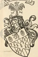 An illustration from Armorial families : a directory of gentlemen of coat-armour (1905)